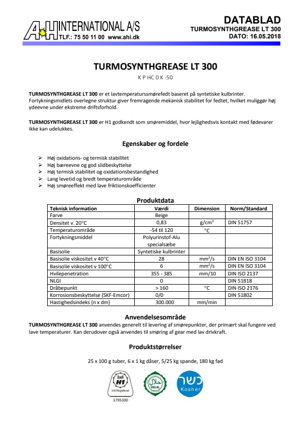 

Turmosynthgrease LT 300 db

